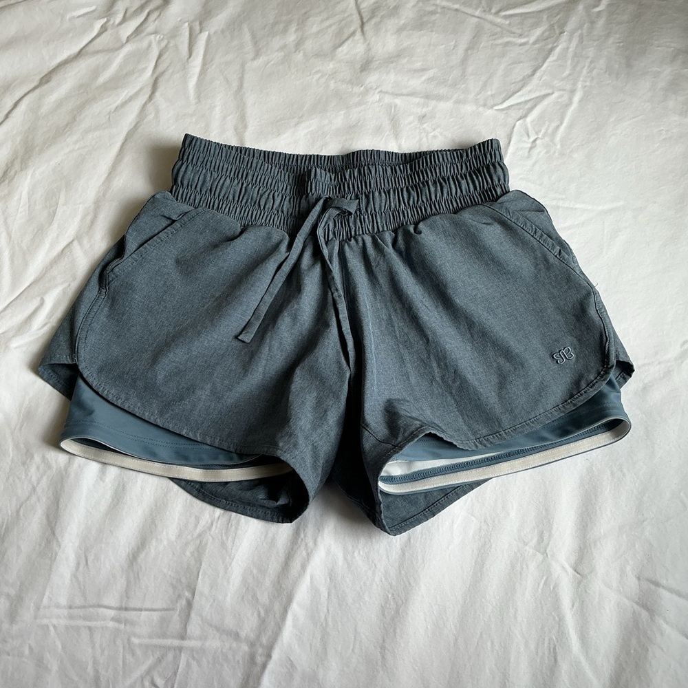 Albion Slate Blue Athletic Shorts